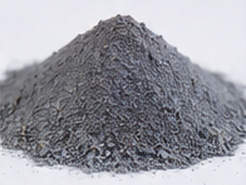 Gray elemental silicon powder sample with a fine, uniform-looking texture.