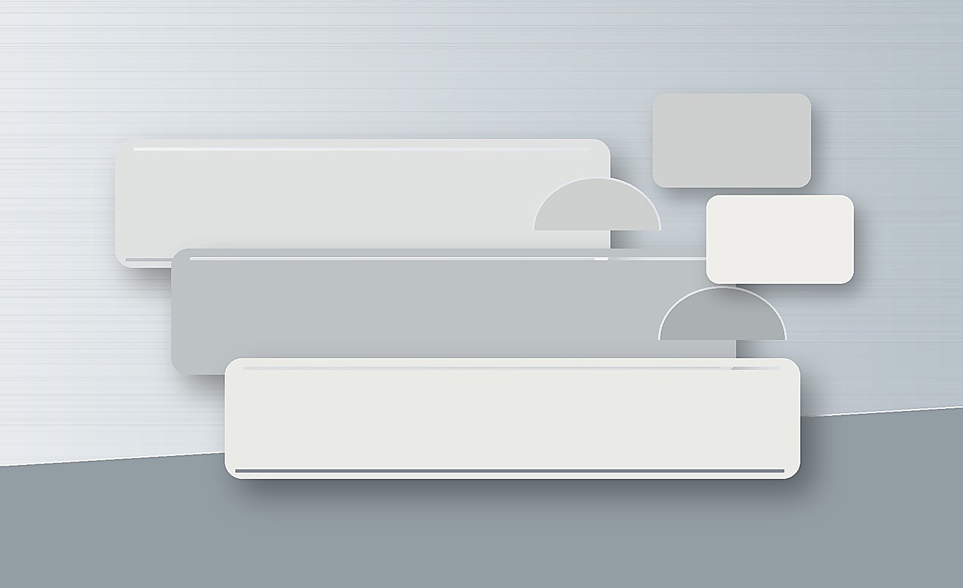 Off-white and gray uncured silicone rubber compound slabs on a clean stainless processing surface.