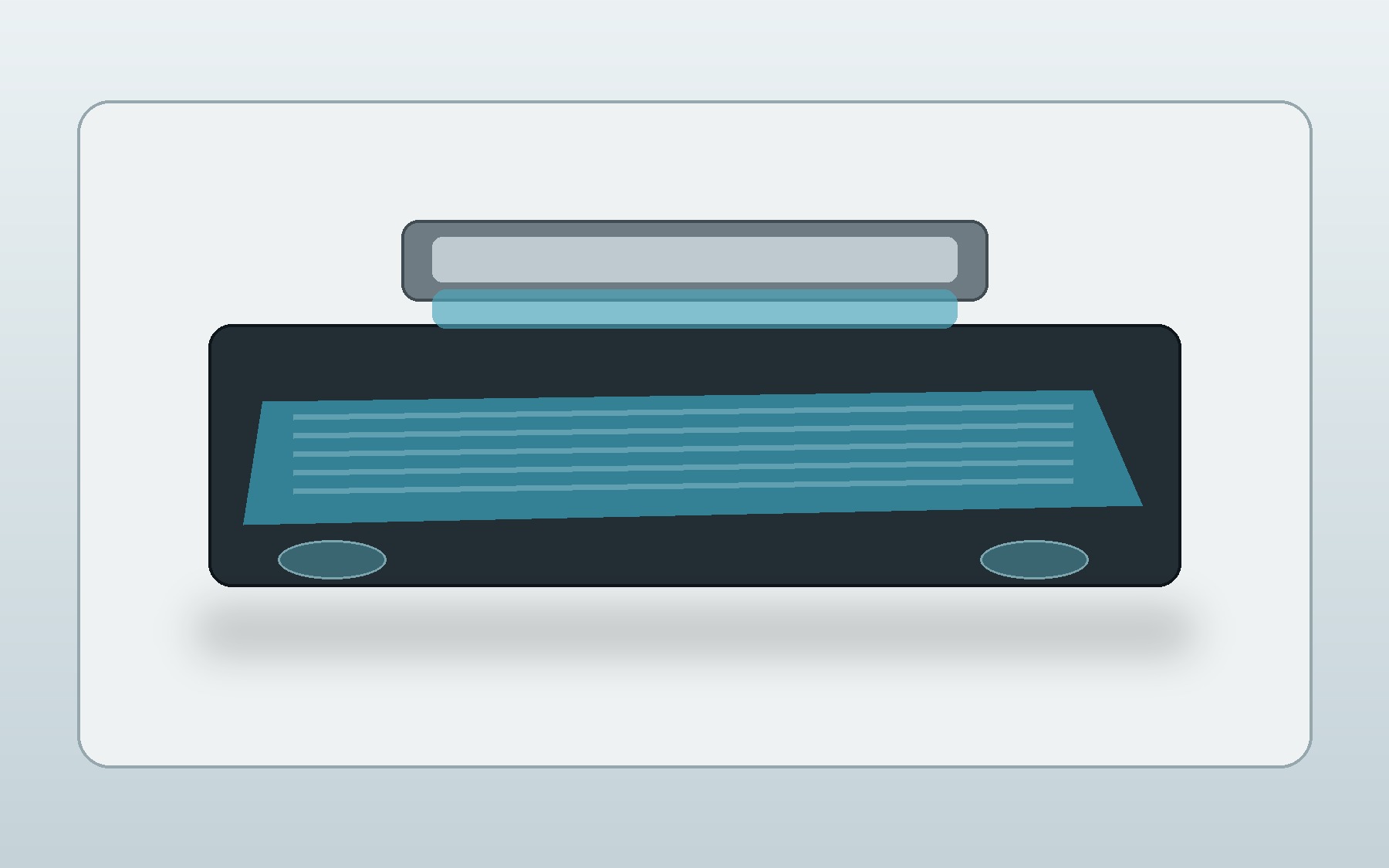 Uniform blue coating film applied across a low-energy substrate beneath a precision coating bar.
