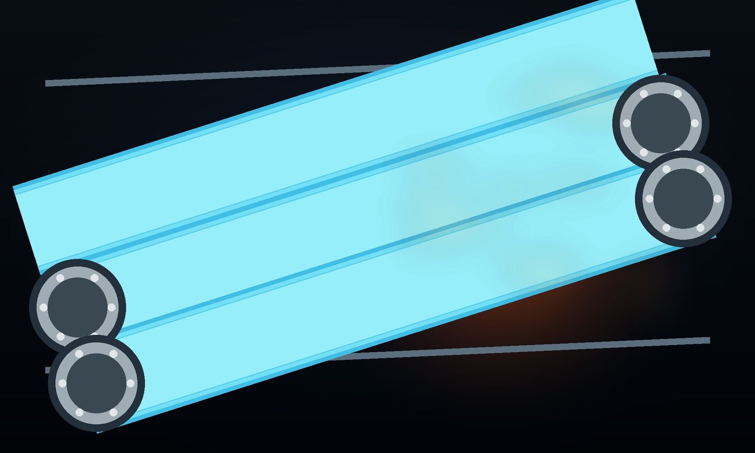 Transparent silicone-resin coating surrounds heated stainless-steel piping in a high-temperature industrial environment.