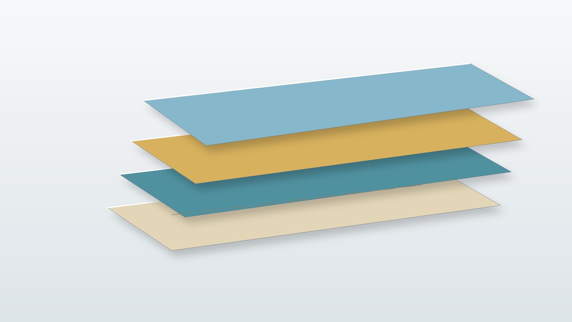 Exploded laminate structure showing how a silicone release layer separates a liner from adhesive.