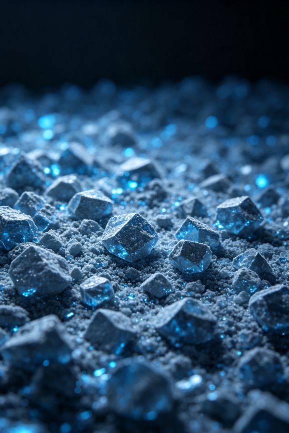 Silicon raw materials in multiple physical forms support synthesis, processing, manufacturing, and material development.